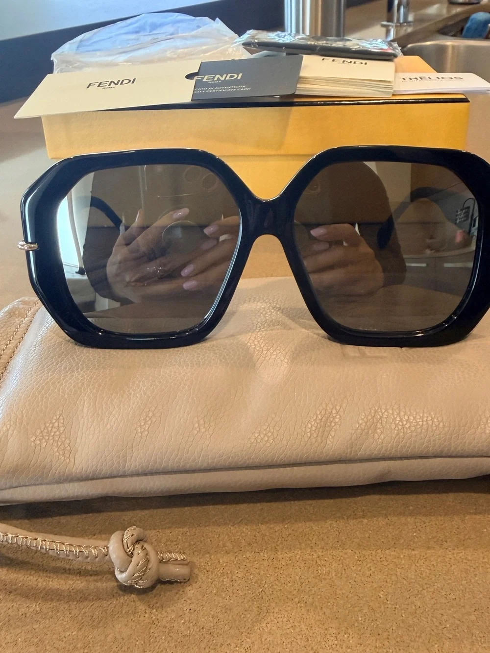 Fendi bold oversized